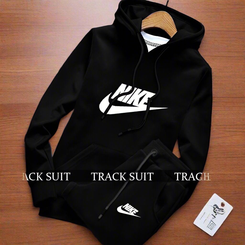 Nike Printed Tracksuit For Men (Hoodie + Trouser)